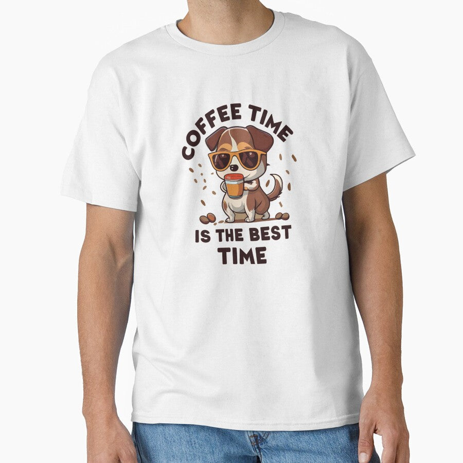 Coffee Time Is The Best Time by tpixx Unisex , , , Long Sleeve Tee