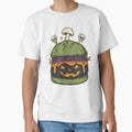Halloween Burger Vintage- Extra Rotten by Too Kool Designing Unisex , , , Long Sleeve Tee