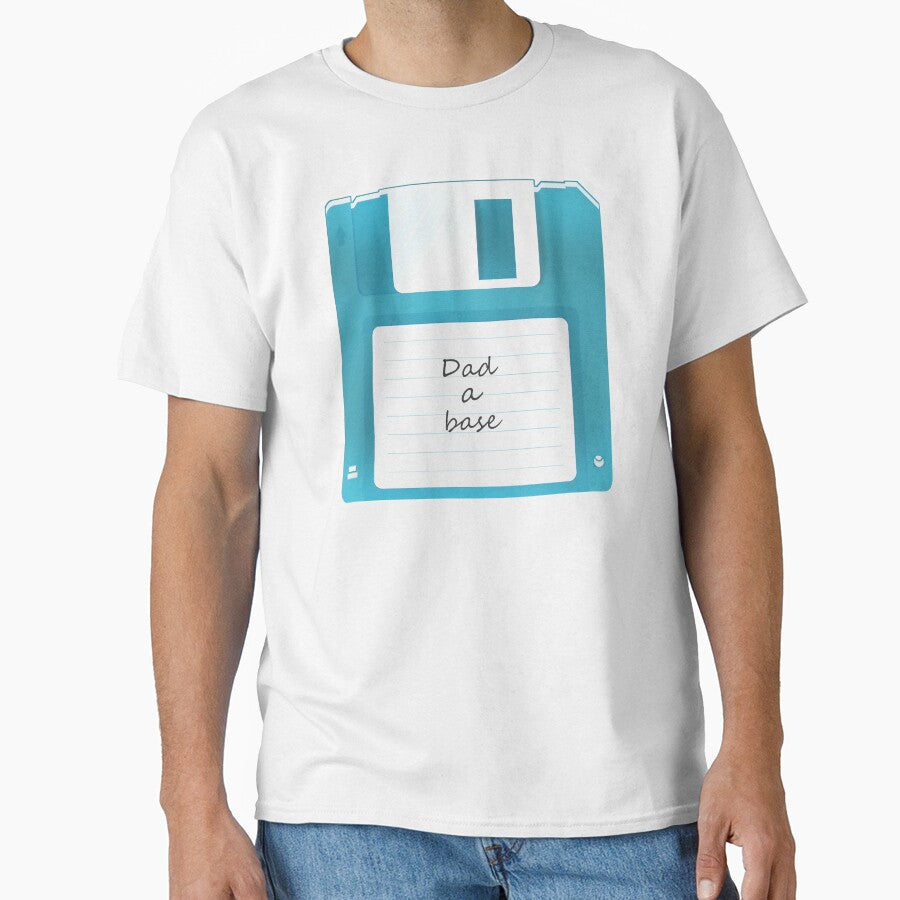 Floppy disk old dad joke - dad a base by HorizonDesignz Unisex , , , Long Sleeve Tee