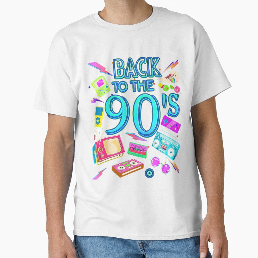Men'S Women'S Kids Vintage The 90S Survival Kit Retro Graphic Design by MacieBins Unisex , , , Long Sleeve Tee