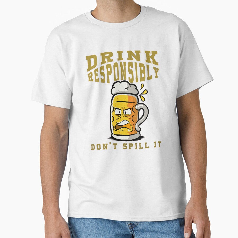 Cheers Without Spills: Bold Beer Lover's Art by ImaginarStore Unisex , , , Long Sleeve Tee
