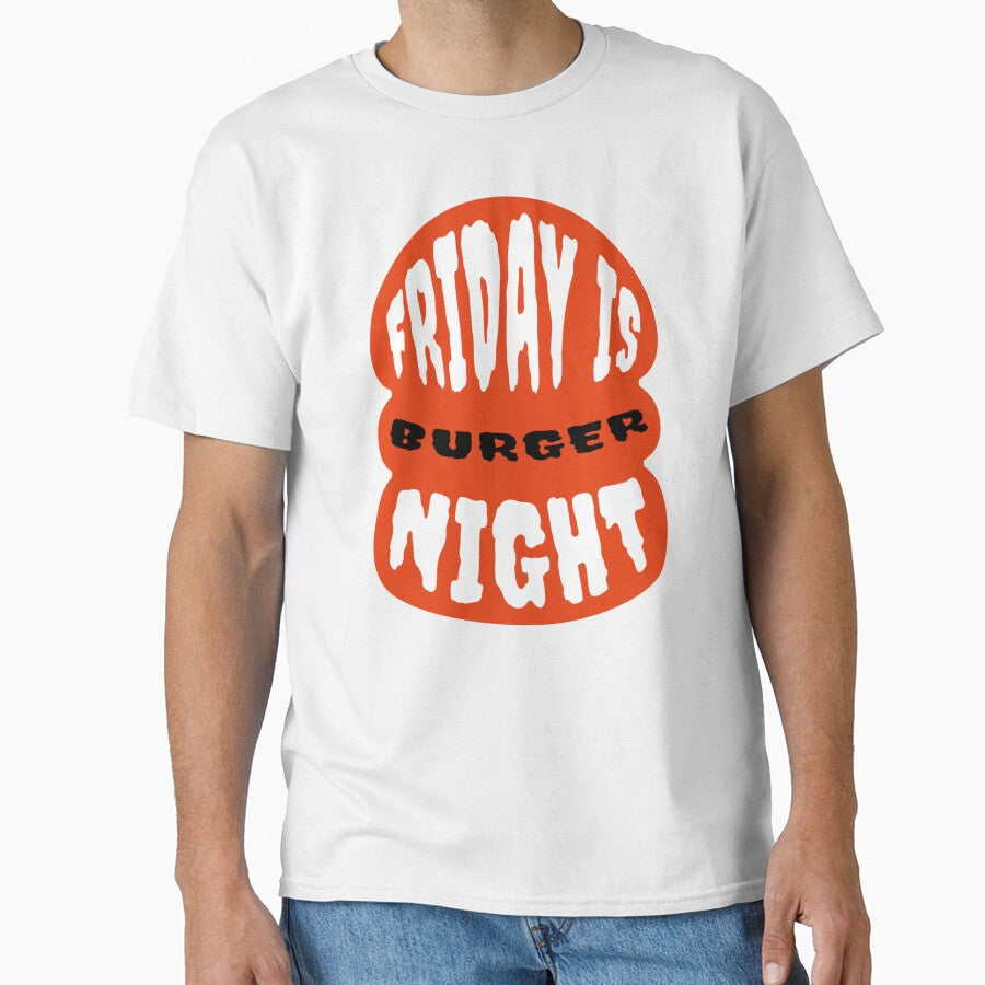 Friday Is Burger Night by Neggan Unisex , , , Long Sleeve Tee
