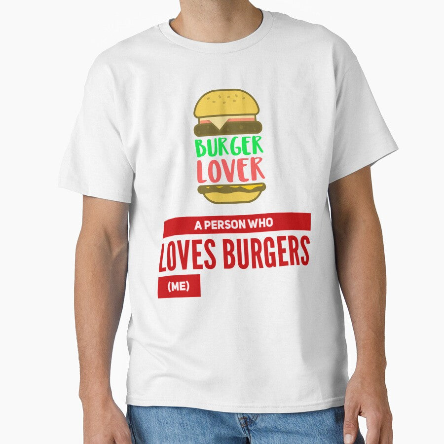 Burger Lover by Dictionatees Unisex , , , Long Sleeve Tee