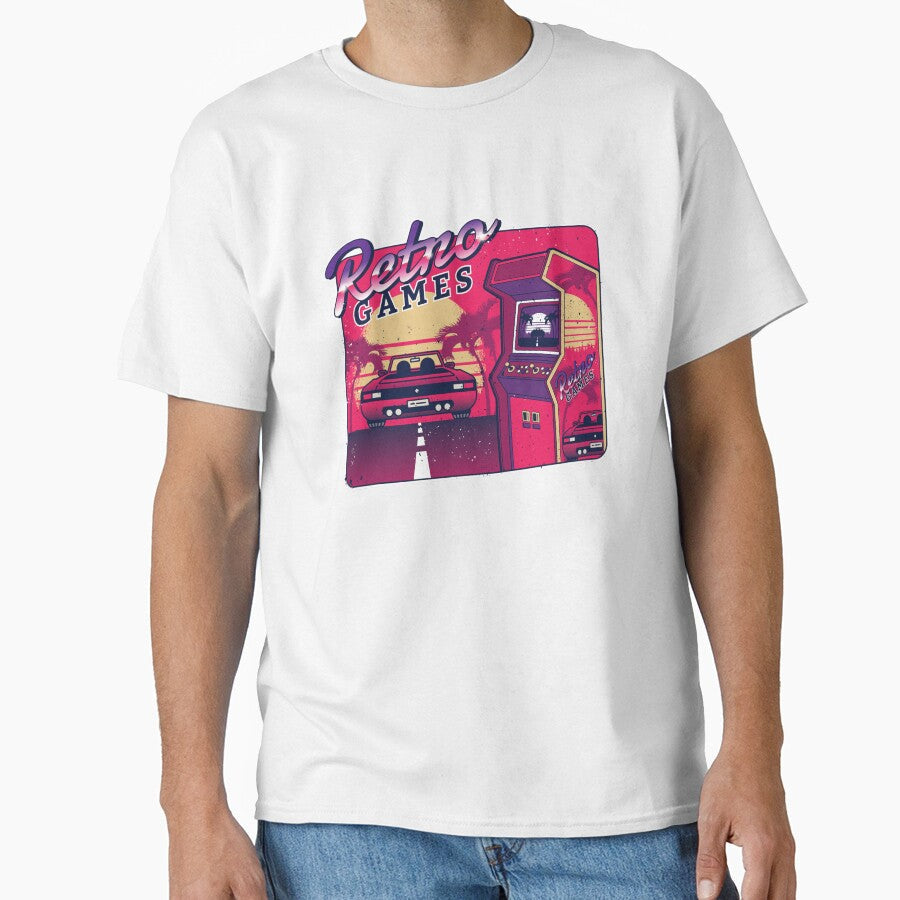 Retro Games - 80s Gaming Nostalgia by AaaleXX Unisex , , , Long Sleeve Tee