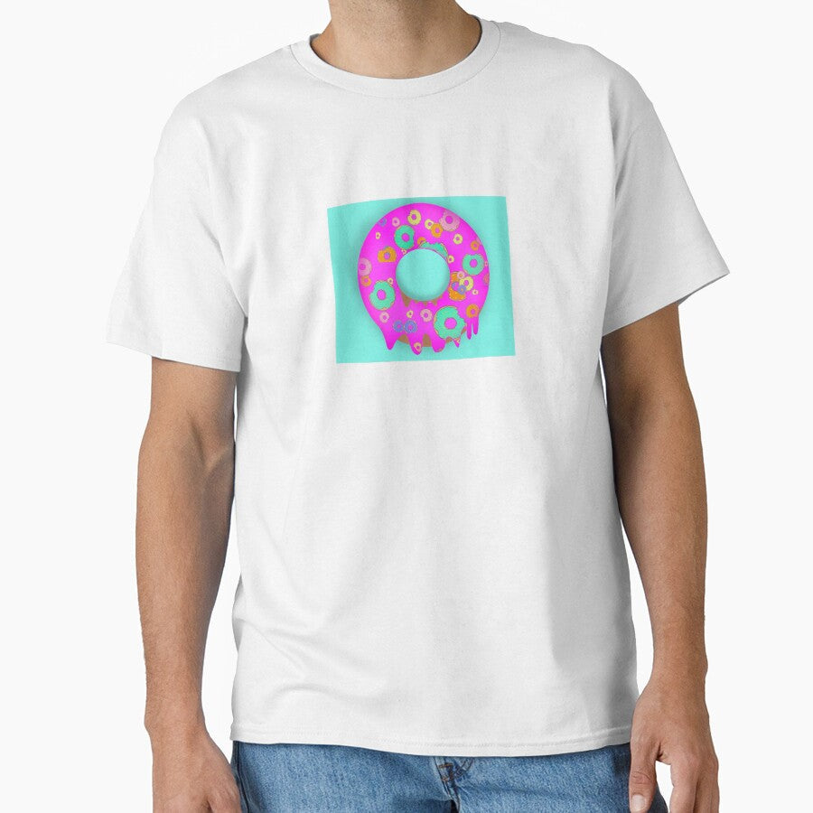 Donut with Donut Frosting by zee-io Unisex , , , Long Sleeve Tee