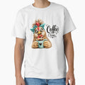 Coffee Time – Cute Coffee Lover Design by GGAUL Unisex , , , Long Sleeve Tee