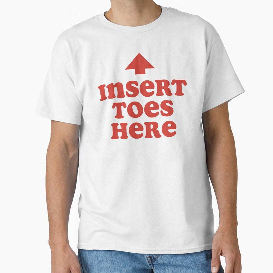 Insert Toes Here by fusedtees Unisex , , , Long Sleeve Tee