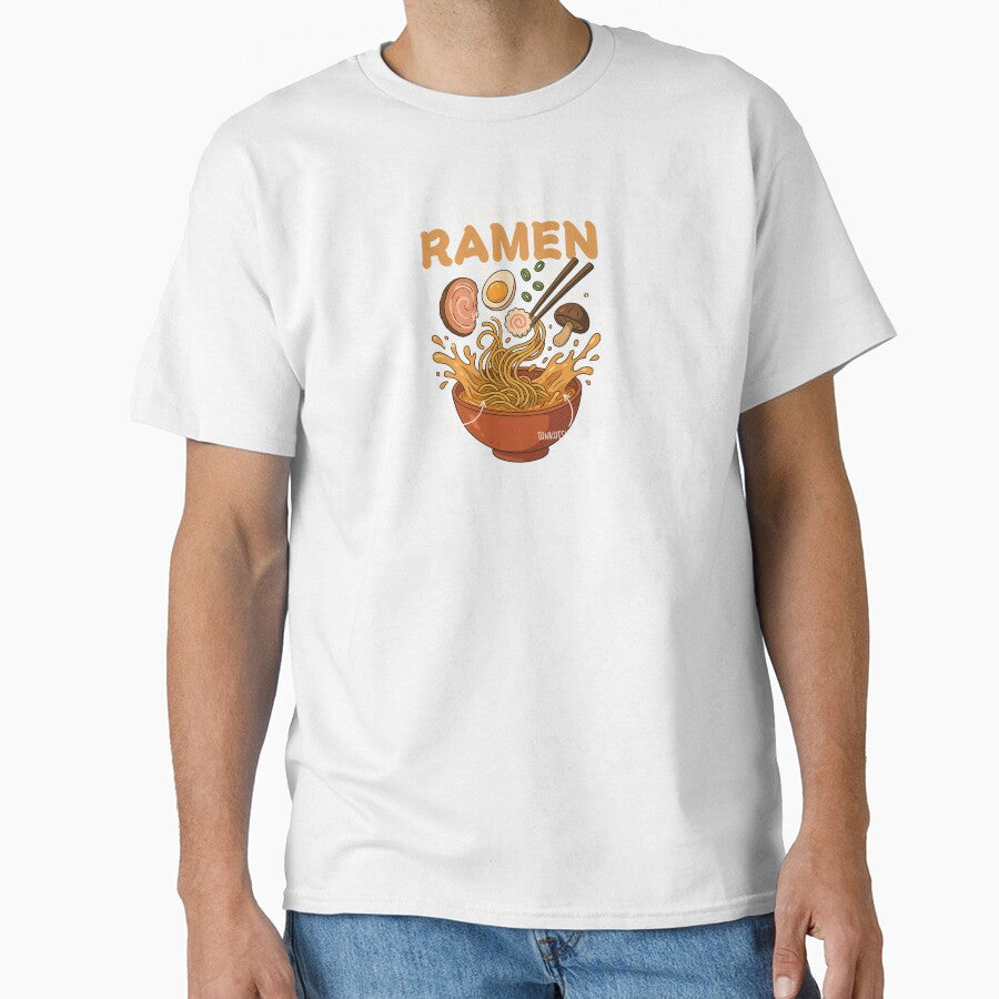 The Anatomy Of Ramen by The magic Yellow bus Unisex , , , Long Sleeve Tee