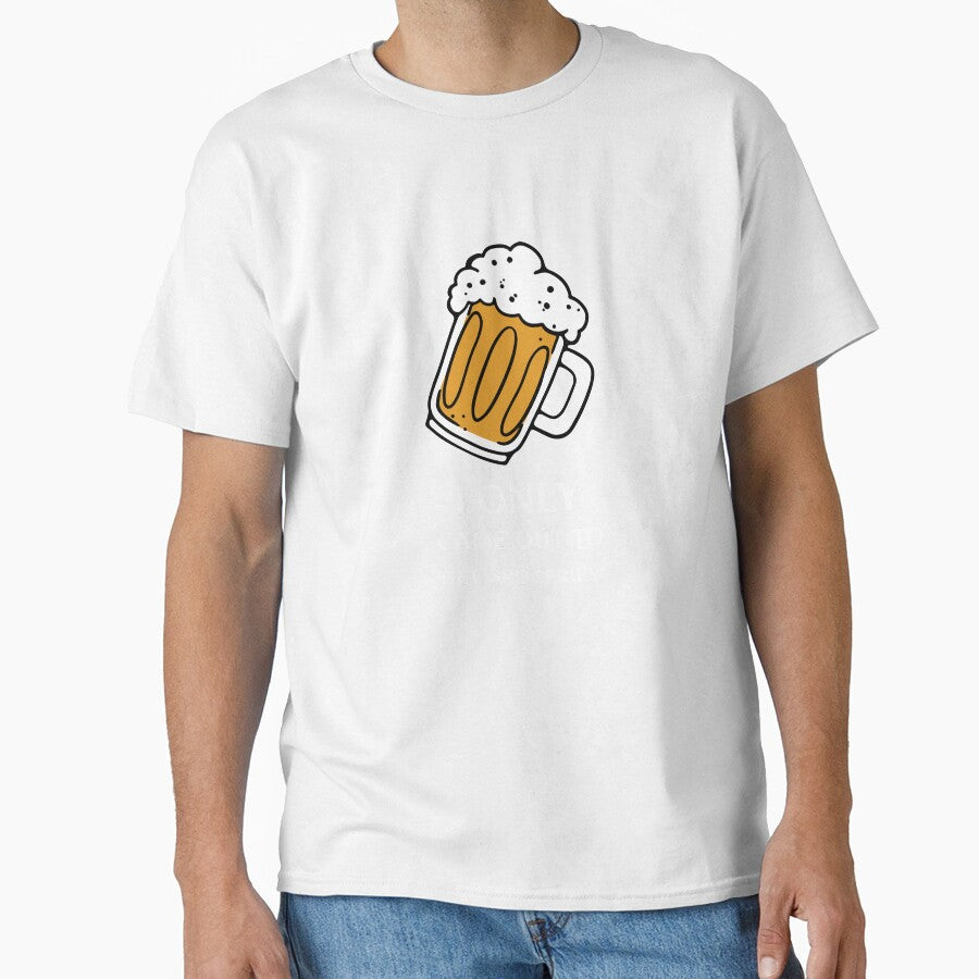 Funny American Beer Shirt by MogTees Unisex , , , Long Sleeve Tee