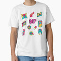 90s Kid Sticker Pack by m95sim Unisex , , , Long Sleeve Tee