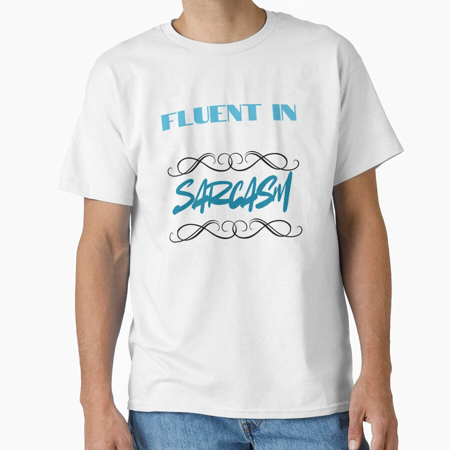 Fluent In Sarcasm by KiarieKreations Unisex , , , Long Sleeve Tee