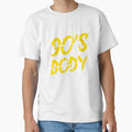 90's Body - 90s Retro Nostalgia by AaaleXX Unisex , , , Long Sleeve Tee