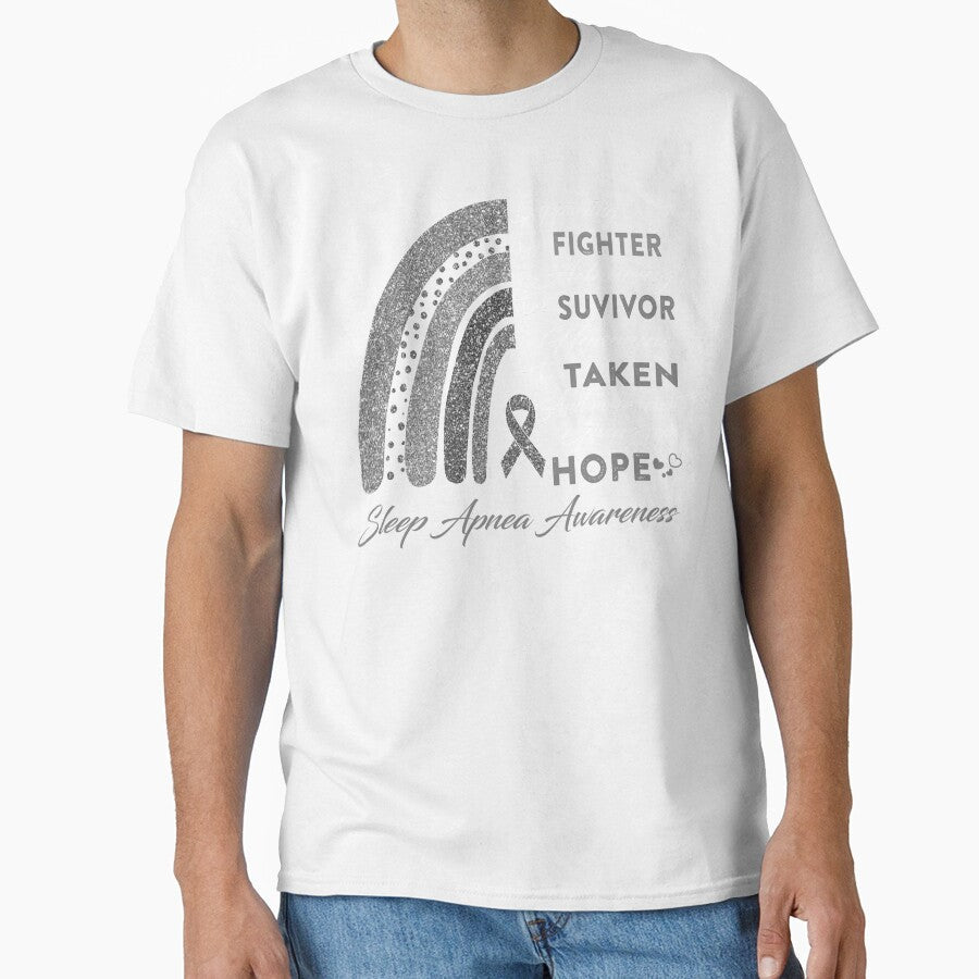 Sleep Apnea Warrior Supporting Fighter Sleep Apnea Awareness by Gillosina Unisex , , , Long Sleeve Tee
