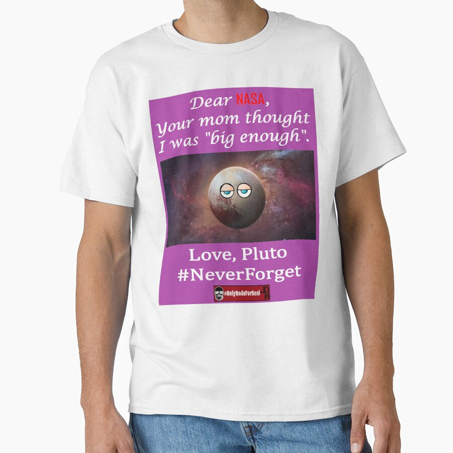 Pluto (Purple) *More Colors Available in Collection by OnlyDadsForReal Unisex , , , Long Sleeve Tee