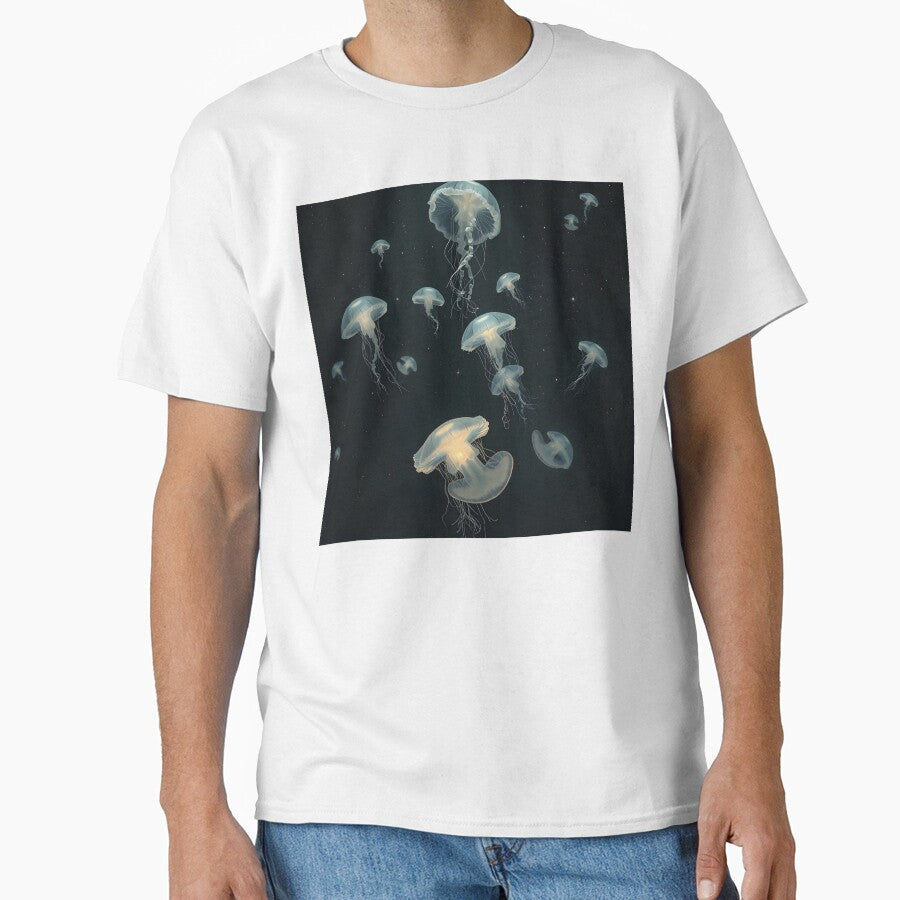Jellyfish 1 by HebaRK Studio Unisex , , , Long Sleeve Tee