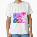 Copy of xBLACKSTAR PURPLE AND BLUE OCEAN WAVES by xBLACKSTAR Unisex , , , Long Sleeve Tee