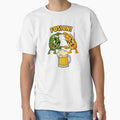Hop & Malt Fusion – Craft Beer Cartoon Shirt | Brewing Geek Beer Lover Design by Hop in the Veins