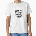 I Can Do All Things Shirt (Philippians 4:13) by Crissy's Custom Designs | Apparel & Gifts Unisex , , , Long Sleeve Tee