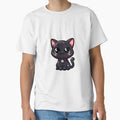Cute Black cat kawai by tomamatear