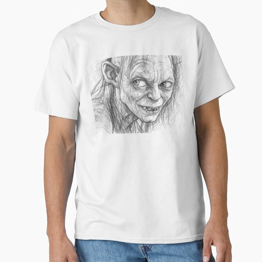 Black and White Fantasy Character Pencil Sketch | Dark Fantasy Portrait Art | Hand Drawn Fictional Hero Illustration by Leon Woods Pencil Art