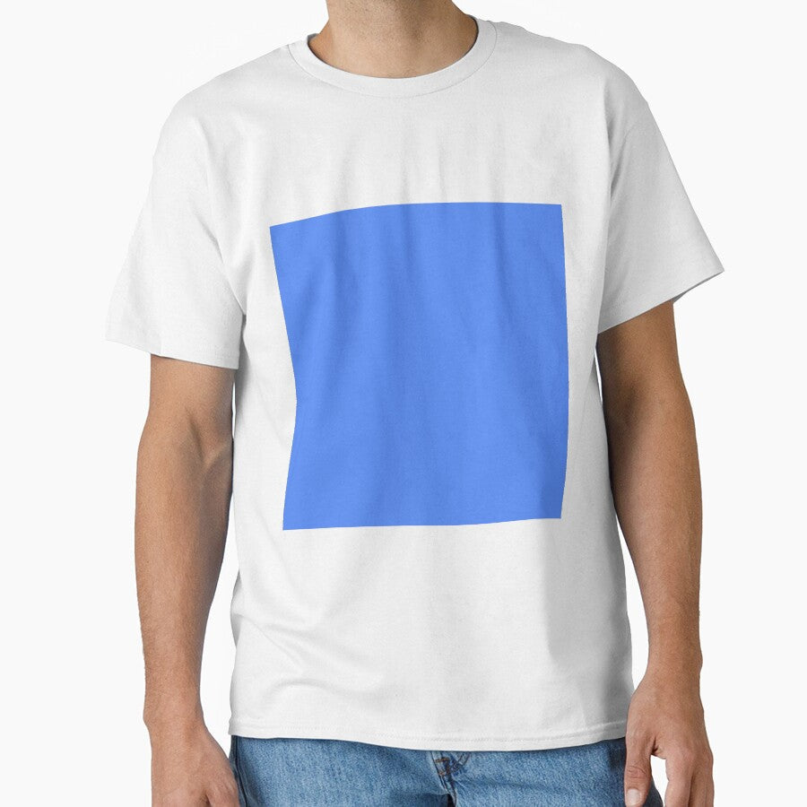 PLAIN SOLID BLUEBERRY - 100 SHADES OF BLUE ON OZCUSHIONS by ozcushions Unisex , , , Long Sleeve Tee