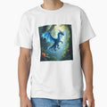 Azure Guardian of the Jungle Art by MagneticArts23 Unisex , , , Long Sleeve Tee