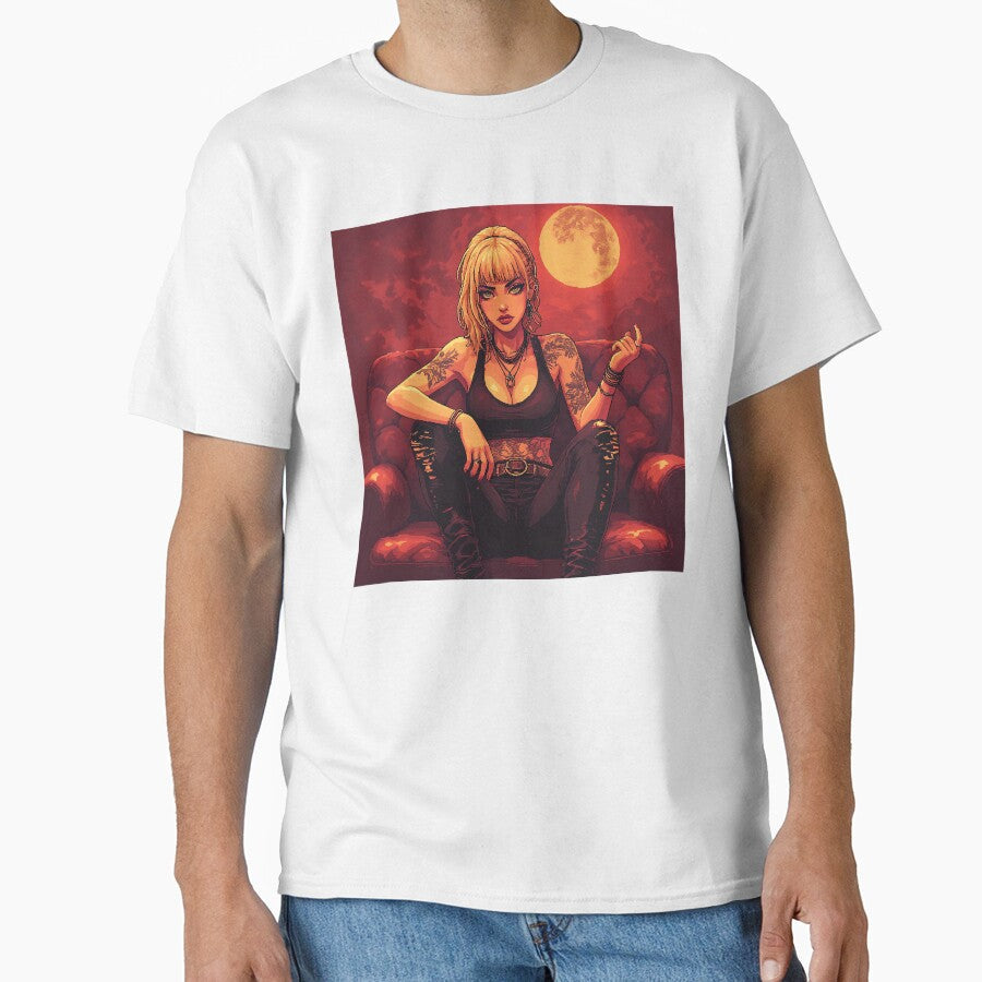 Retro cool Beautiful Girl by pexoboy Unisex , , , Long Sleeve Tee