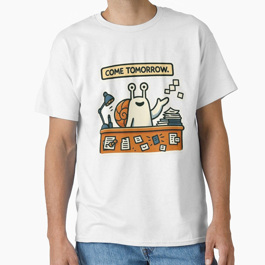 Snail Bureaucrat by MiLaKK Unisex , , , Long Sleeve Tee
