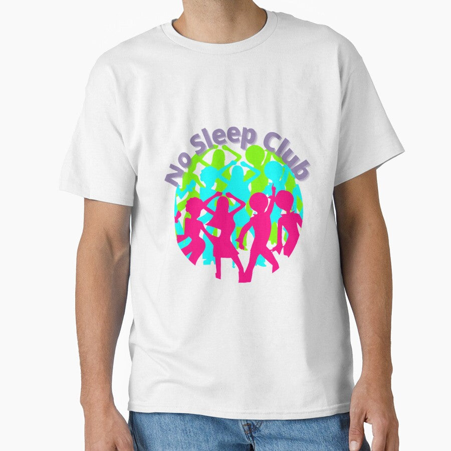 No Sleep Club the world nothing sleep by KK01Made Unisex , , , Long Sleeve Tee