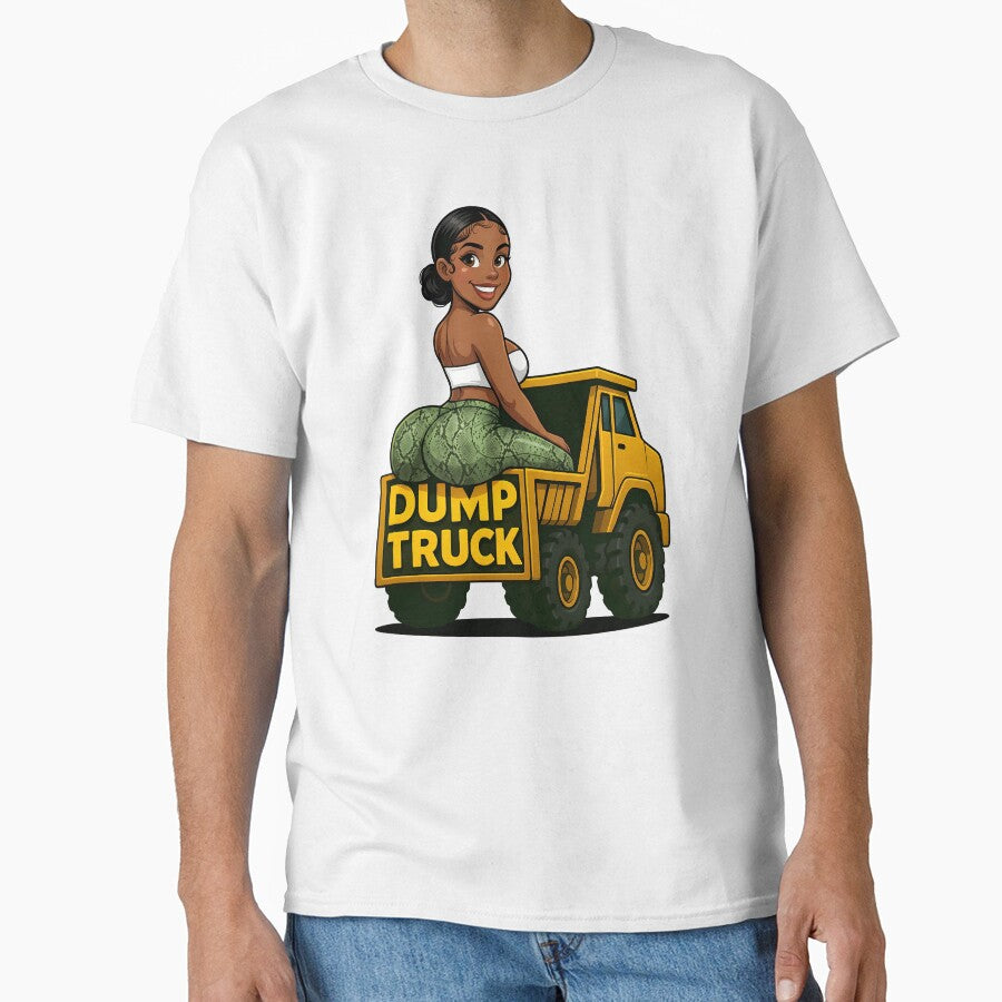 Dump Truck by Sawset Unisex , , , Long Sleeve Tee