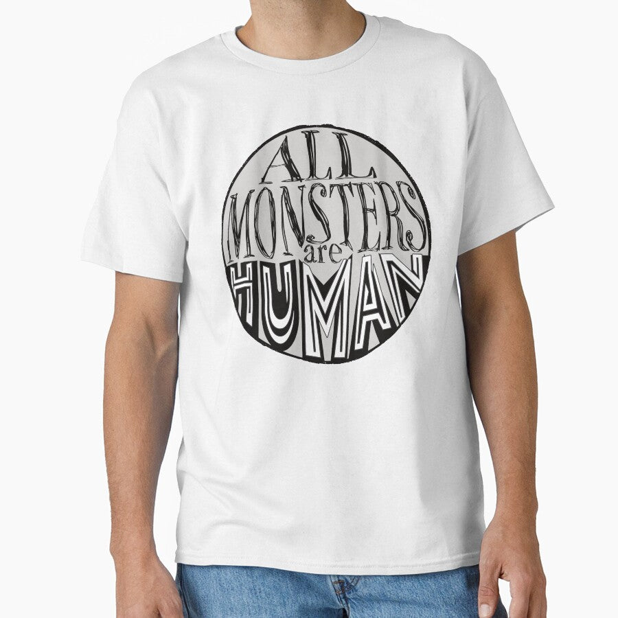 All Monsters Are Human by SirLeeTees Unisex , , , Long Sleeve Tee
