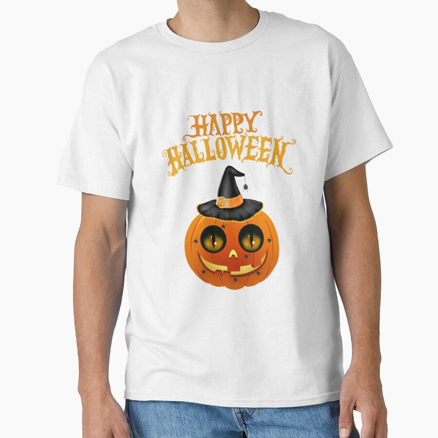 Halloween design Shirt Women and men Funny Halloween Party Shirt Horror Movies Novelty Graphics by Fashionunic7
