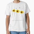 Sunflower Faith Hope Love Sleep Disorders Awareness by largellie Unisex , , , Long Sleeve Tee
