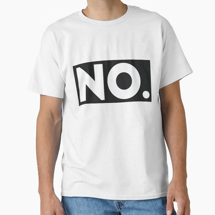 No. rude sassy joke by RedYolk Unisex , , , Long Sleeve Tee