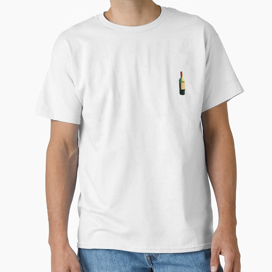 French Red Wine Bottle ! by FrenchBuddyArt Unisex , , , Long Sleeve Tee