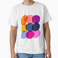 Abstract Overlapping Bright Circles by jennyprintco