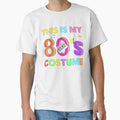 This Is My 80s Costume - Vibe Retro Party Outfit Wear by JukeLox Unisex , , , Long Sleeve Tee