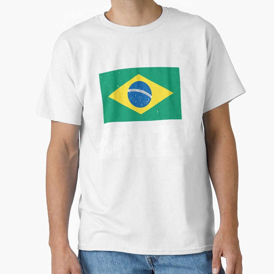 Brazil Flag for Men and Women by AllStarMerch Unisex , , , Long Sleeve Tee