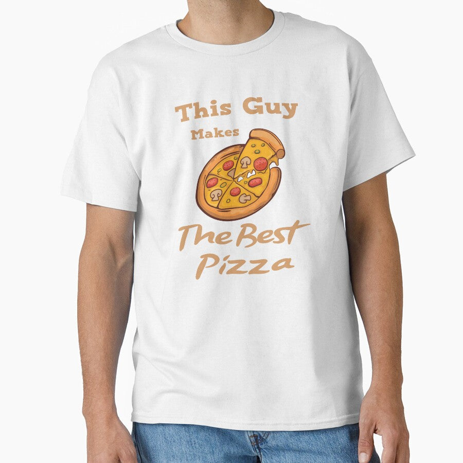 This Guy Makes The Best Pizza, pizza party tee, pizza by Stella Clue Unisex , , , Long Sleeve Tee
