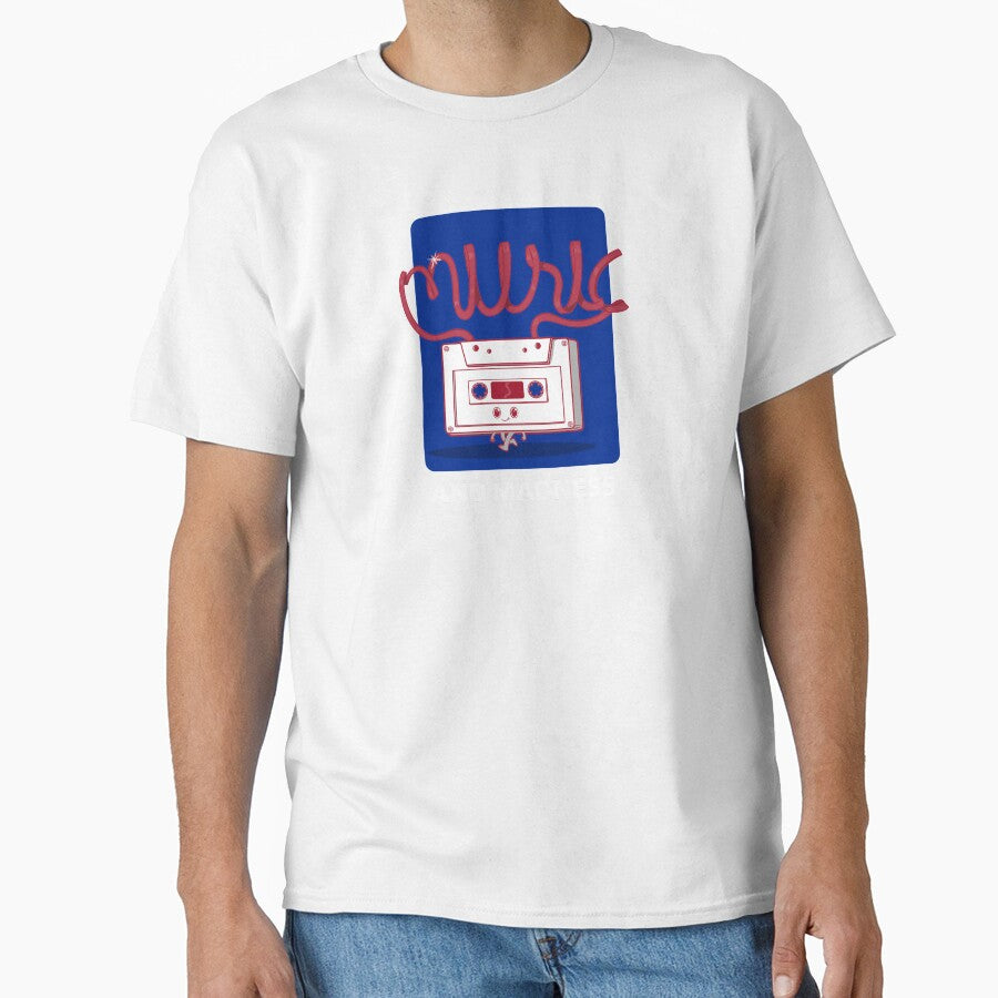80's Music & Madness by noahzboxvintage Unisex , , , Long Sleeve Tee