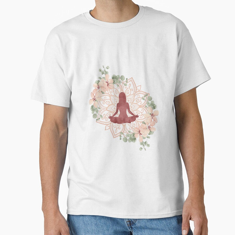 Yoga floral by RatArt Designs