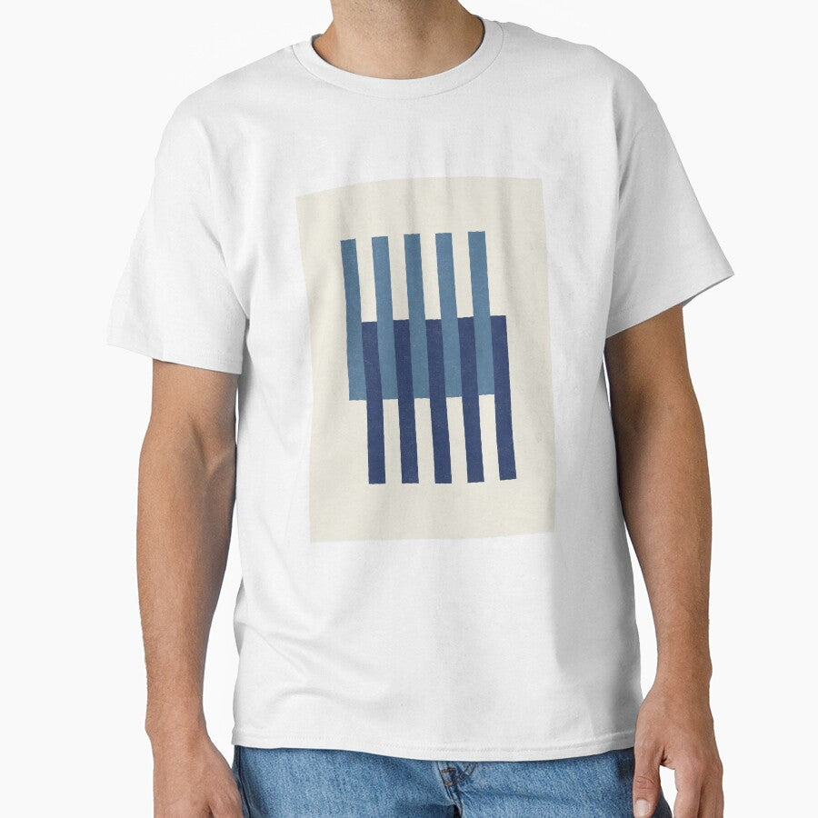 Lines Aligned - Blue Navy by moonlightprint