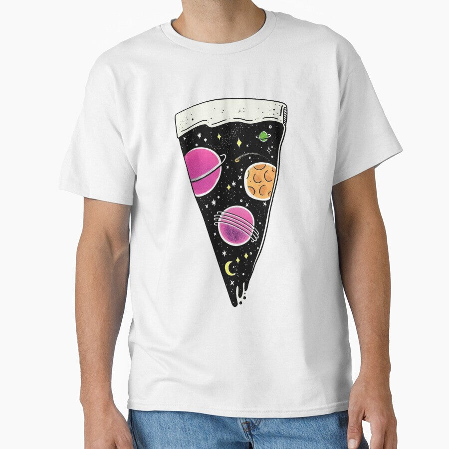 Pizza Universe by YChangShop Unisex , , , Long Sleeve Tee