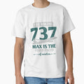 The Boeing 737 MAX by MarkyShoppe Unisex , , , Long Sleeve Tee