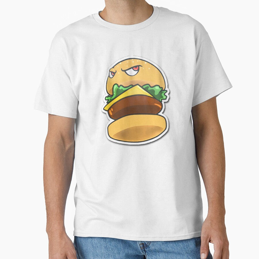 Angry burger doesn't want to be eaten by si3iy Unisex , , , Long Sleeve Tee