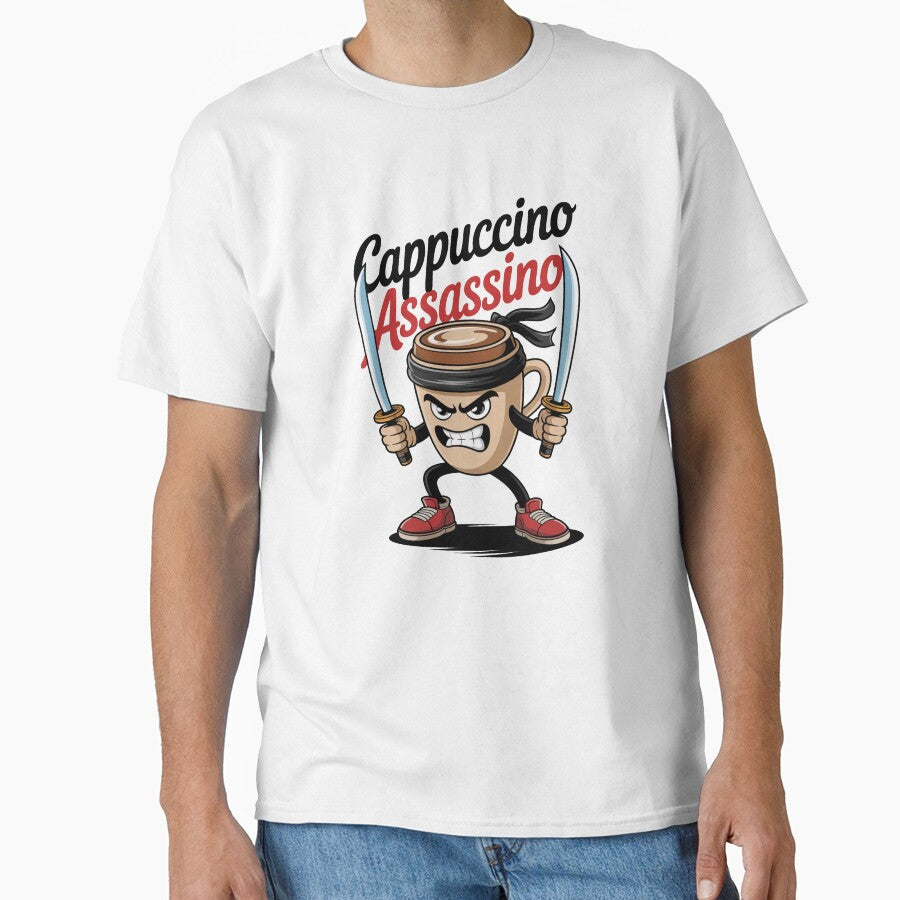 cappuccino assassino by MonkiFlipp Unisex , , , Long Sleeve Tee