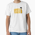 Beer funny text by DopeDesign111 Unisex , , , Long Sleeve Tee