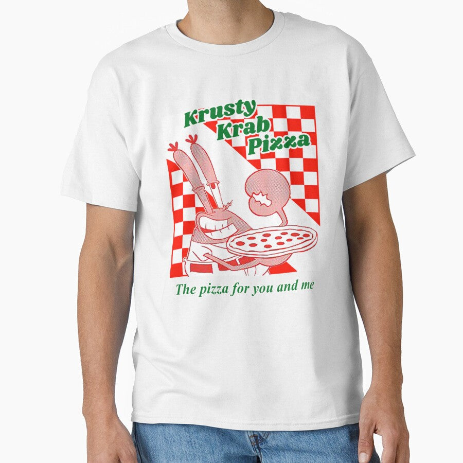 krusty krab pizza by SabineHickey Unisex , , , Long Sleeve Tee
