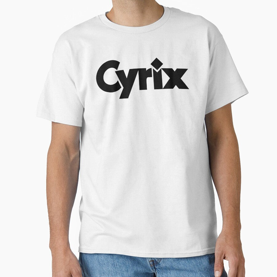 Cyrix Processors Logo by Gio Wonder Unisex , , , Long Sleeve Tee