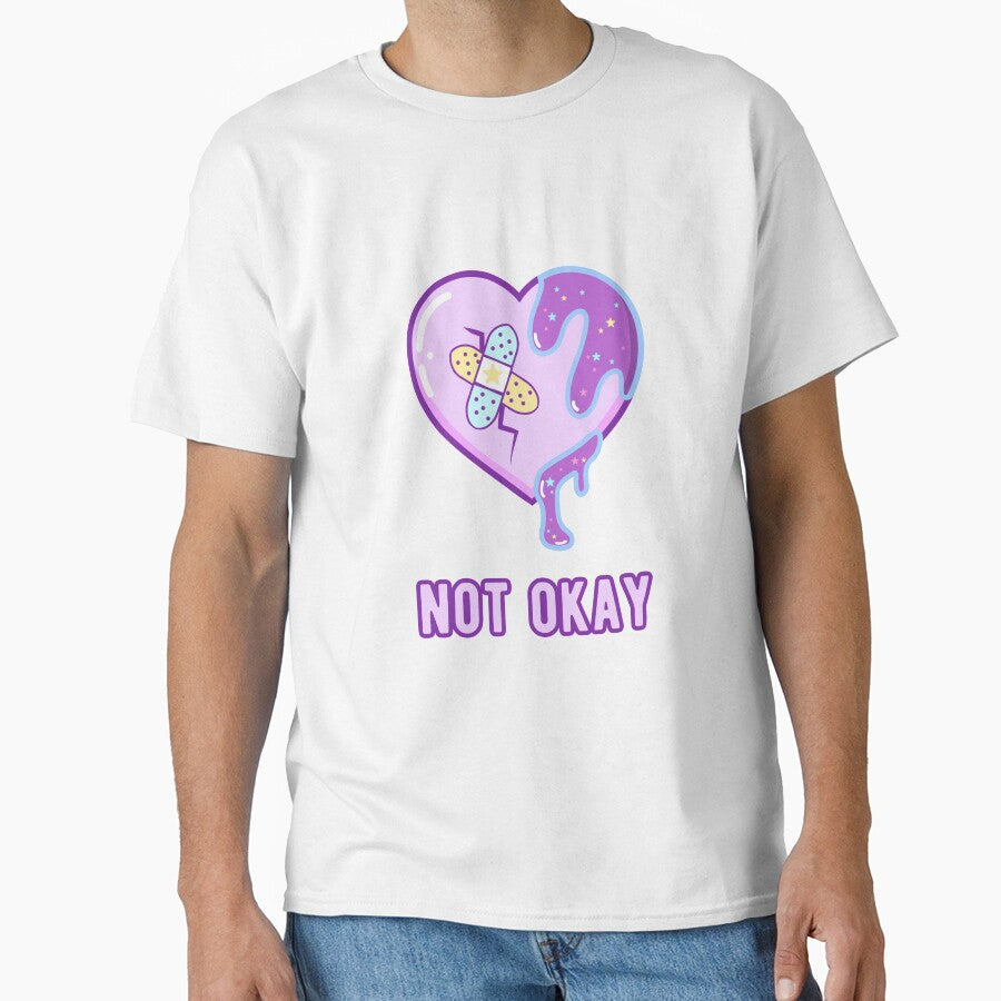 Not okay yami kawaii heart by Quineveer Alice Unisex , , , Long Sleeve Tee
